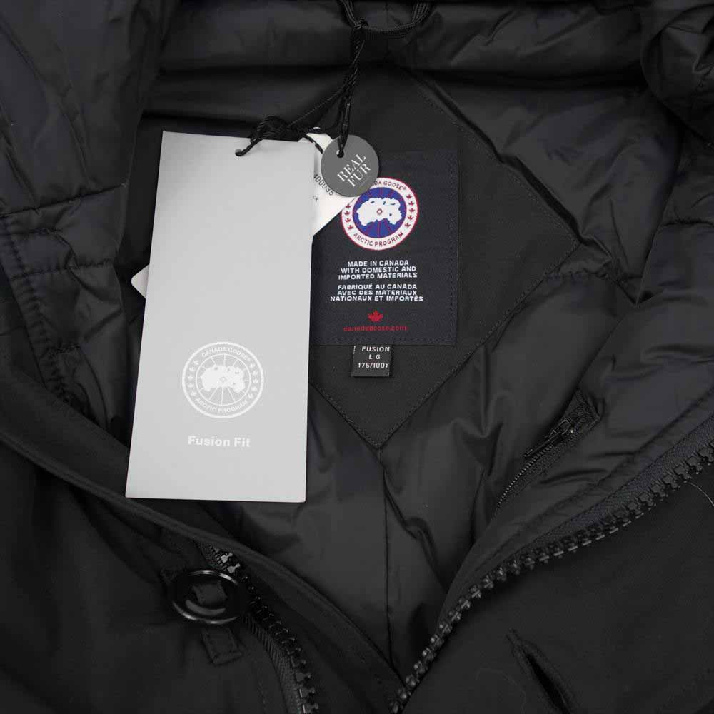 CANADA GOOSE カナダグース 3426MA 国内正規品 サザビーリーグ CHATEAU PARKA シャトー パーカー L ブラック系 L【新古品】【未使用】【中古】
