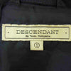 DESCENDANT ディセンダント 15SS COACH JKT コーチ ジャケット ブラック系 1【中古】