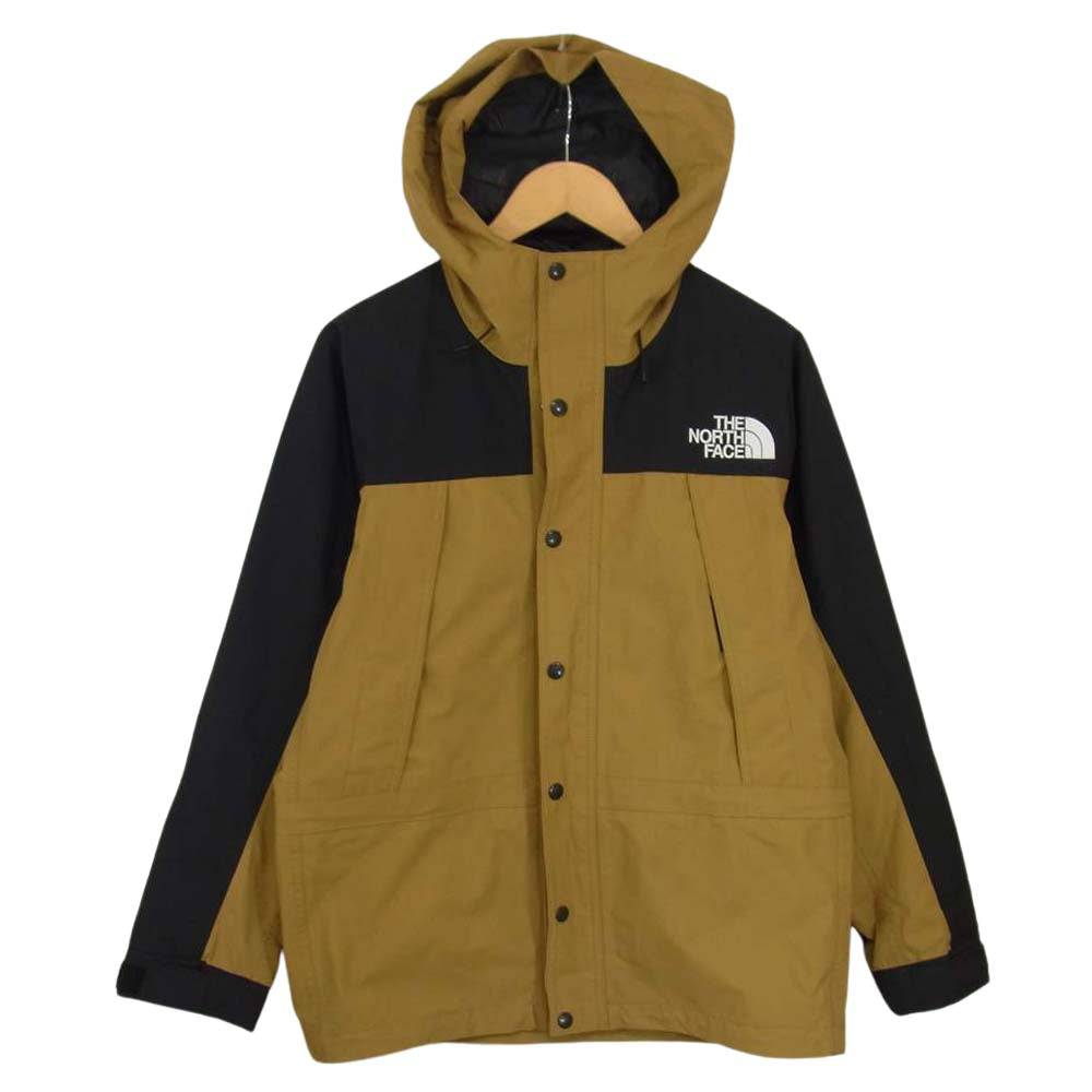THE NORTH FACE ノースフェイス NP11834 国内正規品 Mountain Light Jacket マウンテン ライト ジャケット BK ブリティッシュカーキ S【中古】
