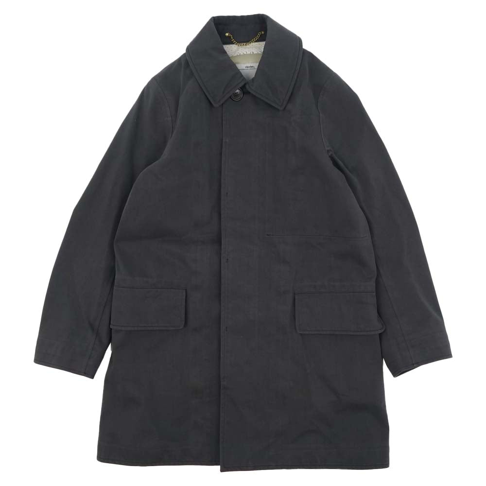 VISVIM ビズビム 17AW 117205013001 FRANK SOUTIEN COAT 3L GORE-TEX フランク ステンカラーコート グレー系 1【中古】