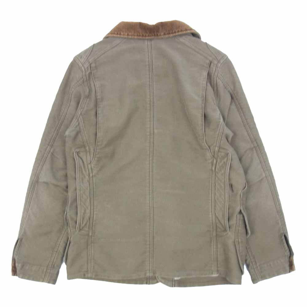 VISVIM ビズビム 13AW 113205013022 MINIE HUNTING JKT DMGD MOLESKIN ハンティング ジャケット ブラウン系 1【中古】