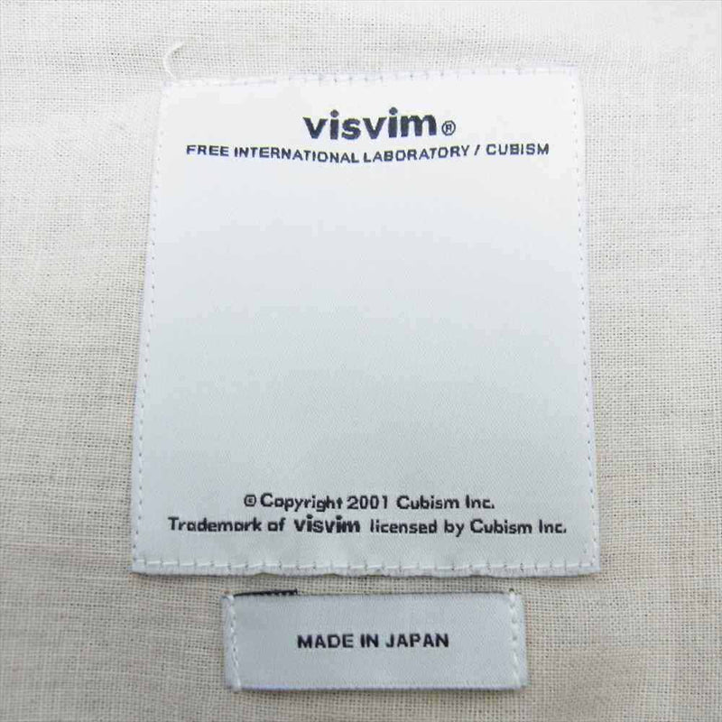 VISVIM ビズビム 13AW 113205013022 MINIE HUNTING JKT DMGD MOLESKIN ハンティング ジャケット ブラウン系 1【中古】