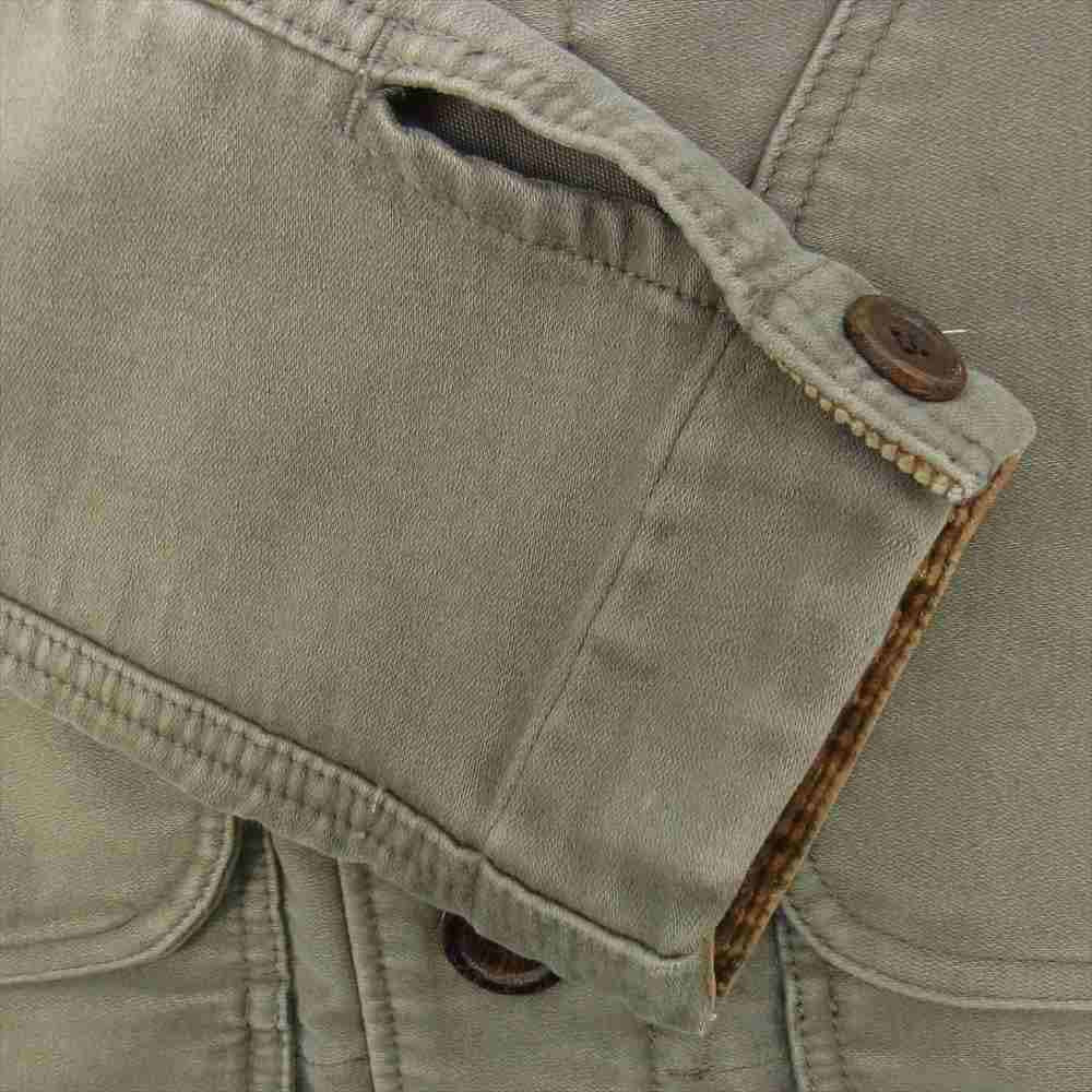 VISVIM ビズビム 13AW 113205013022 MINIE HUNTING JKT DMGD MOLESKIN ハンティング ジャケット ブラウン系 1【中古】
