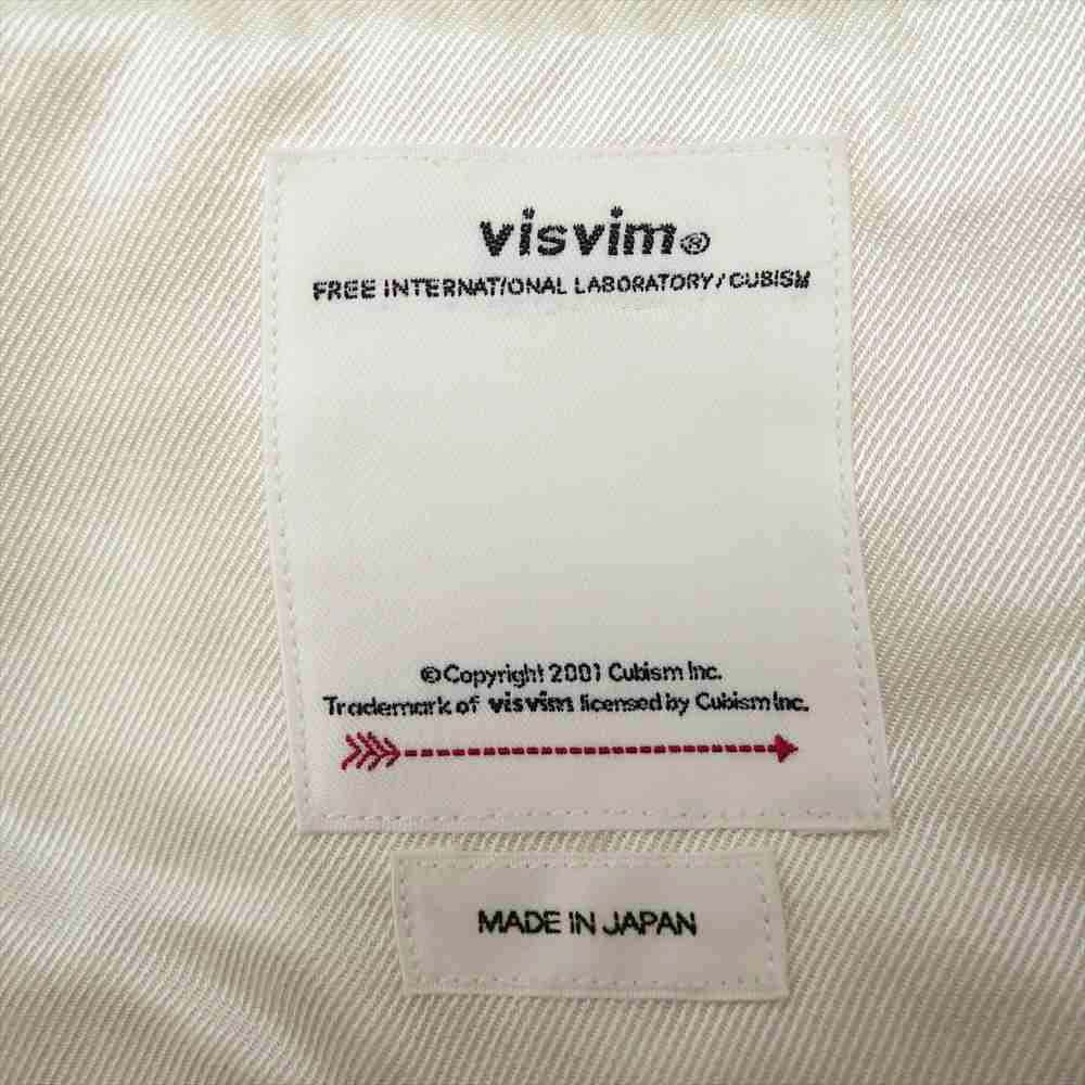 VISVIM ビズビム 20SS 12010513004 VARJAK COAT CHECK W/L チェック ステンカラー コート 1【美品】【中古】