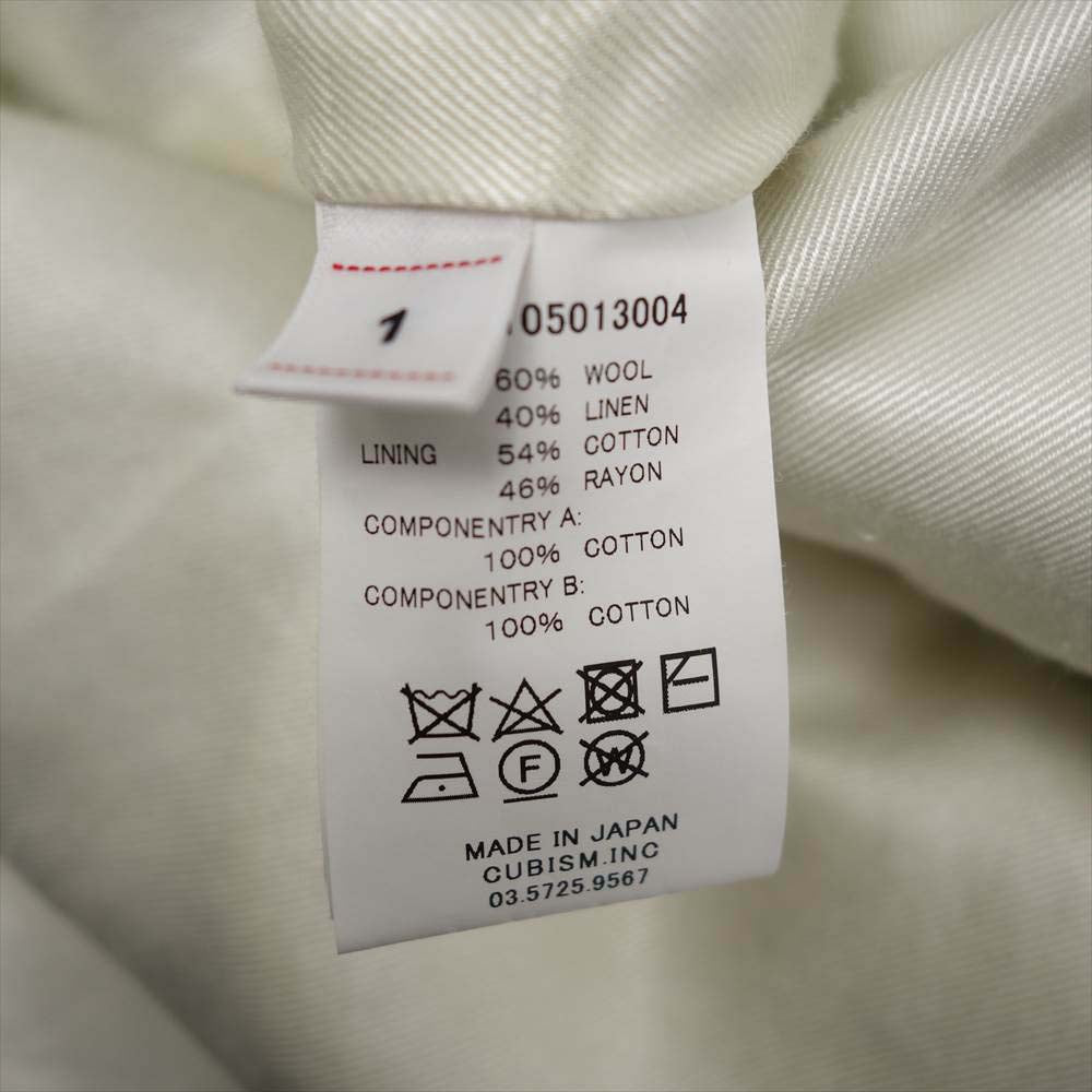 VISVIM ビズビム 20SS 12010513004 VARJAK COAT CHECK W/L チェック ステンカラー コート 1【美品】【中古】