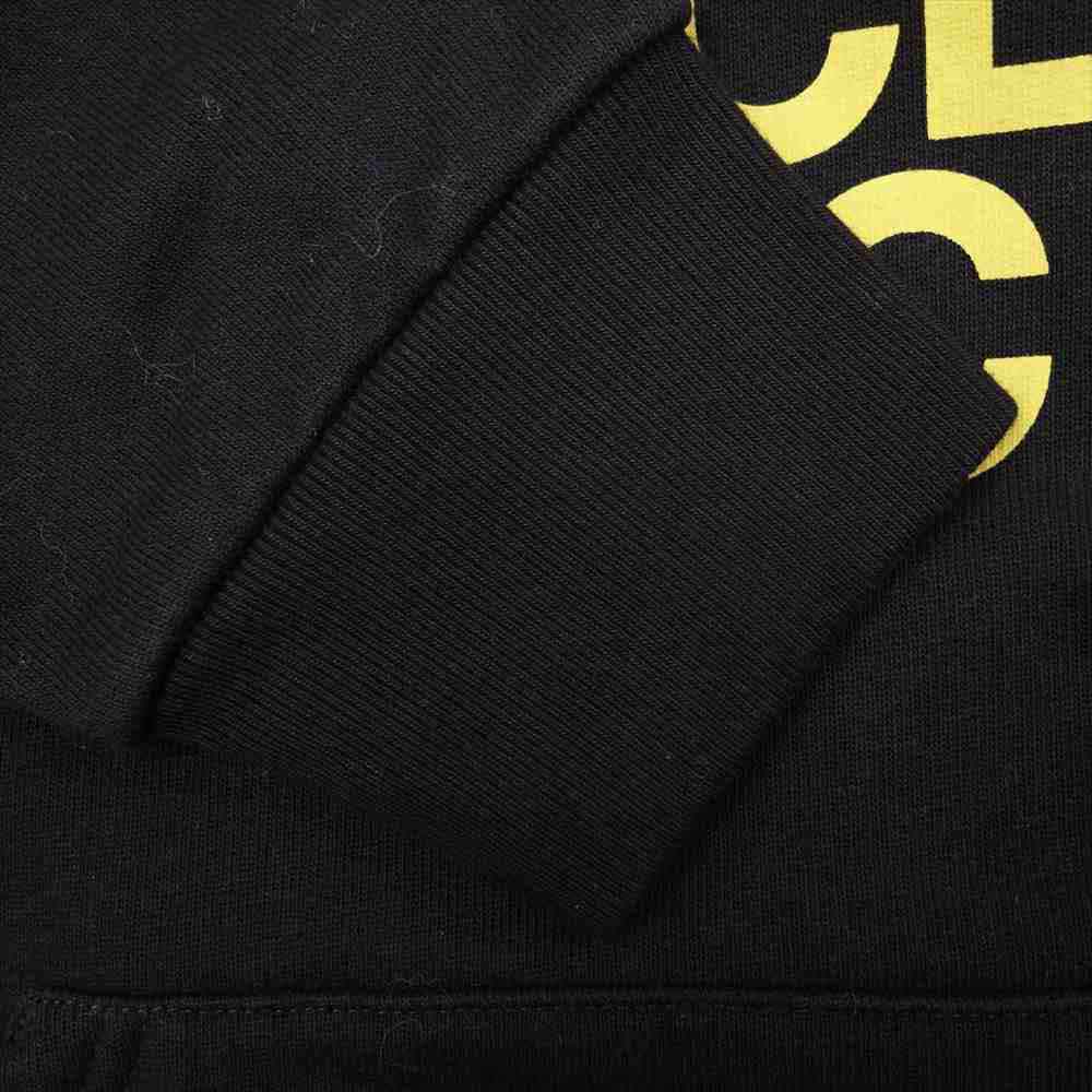 GUCCI グッチ 651724 × ノースフェイス THE NORTH FACE 国内正規品 プリント ロゴ パーカー ブラック系【極上美品】【中古】