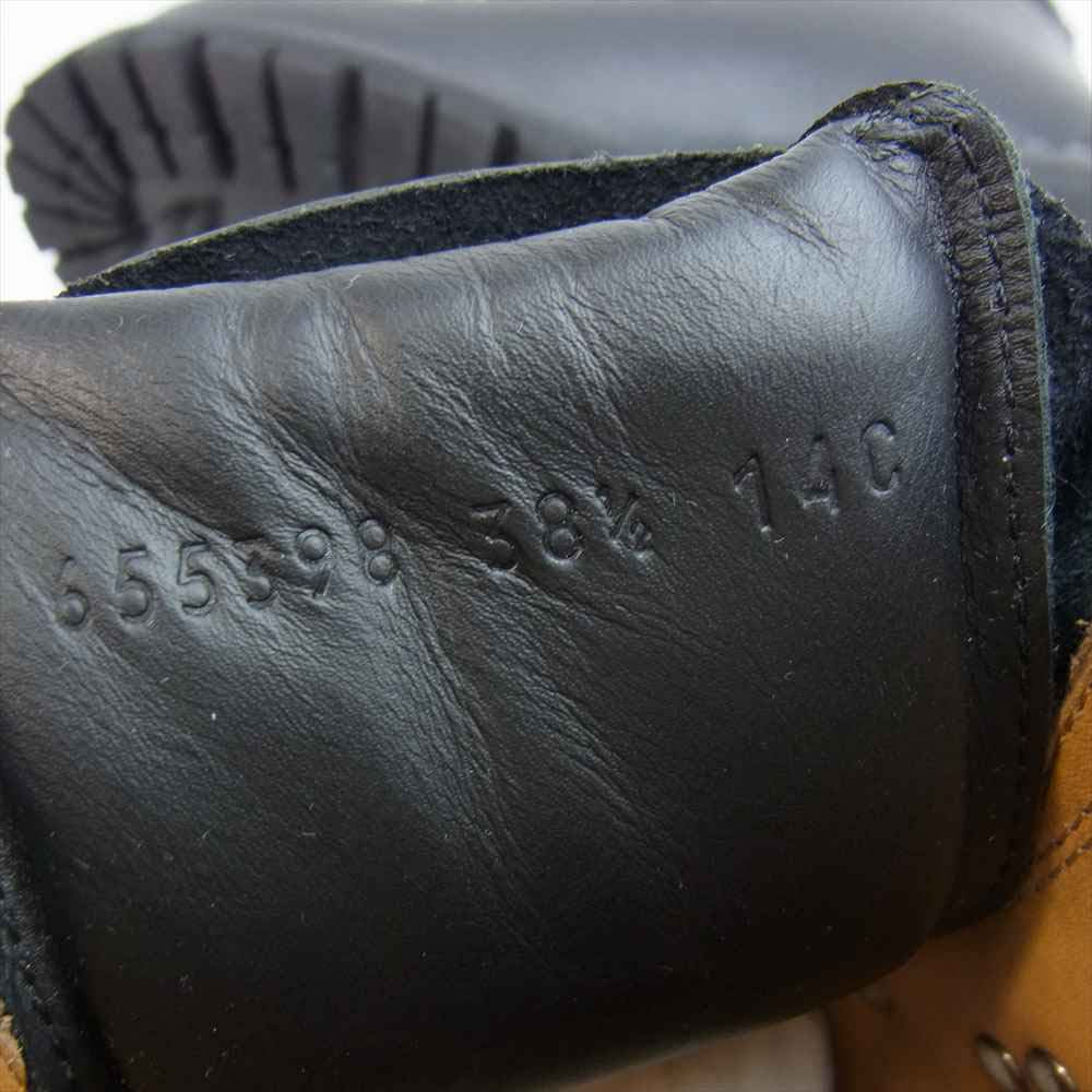GUCCI グッチ 655398 × ノースフェイス THE NORTH FACE マウンテン ブーツ ブラック系 38 1/2(おおよそ25.5cm)【極上美品】【中古】