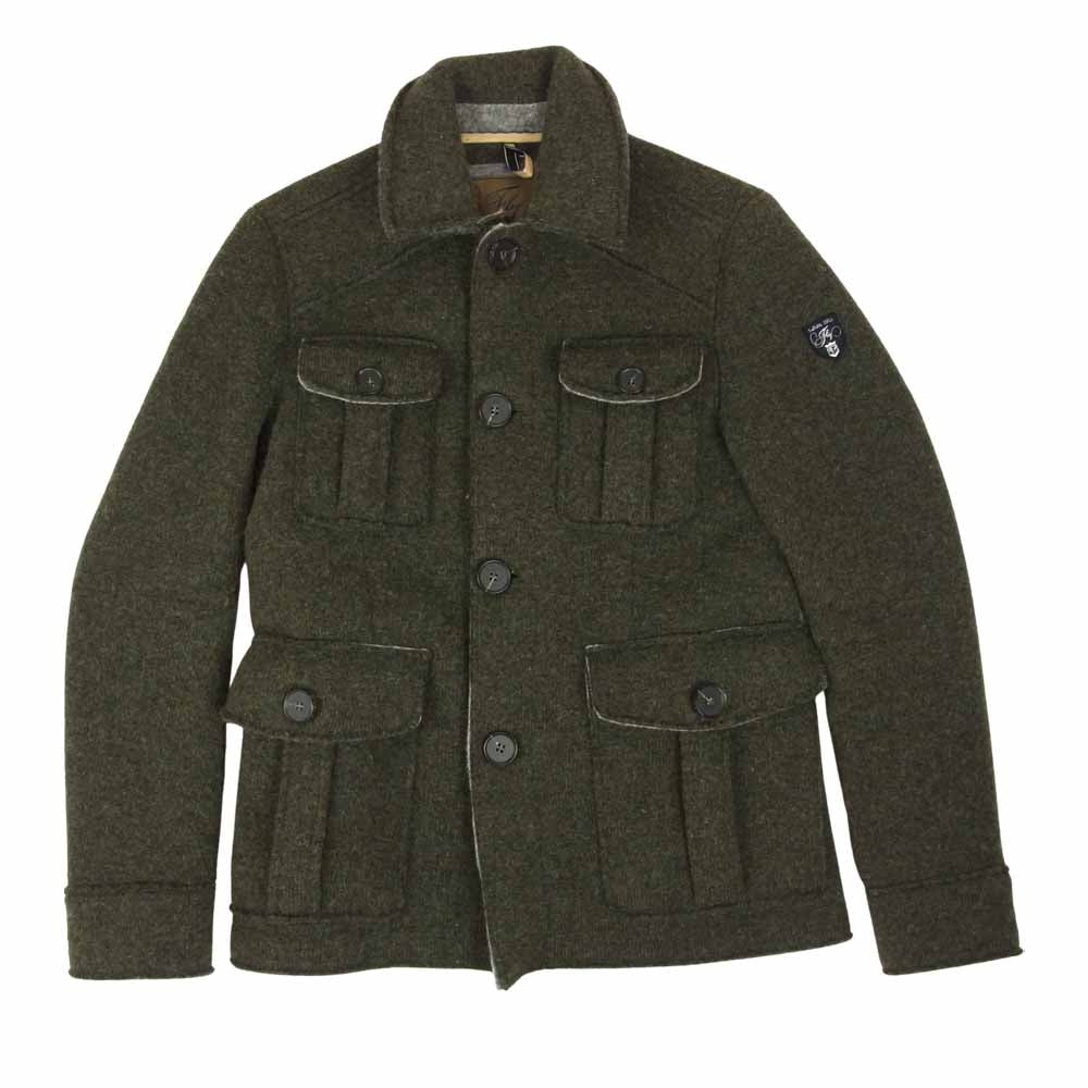 エルビーエム1911 ウール ミリタリー ジャケット カーキ系 46【中古】