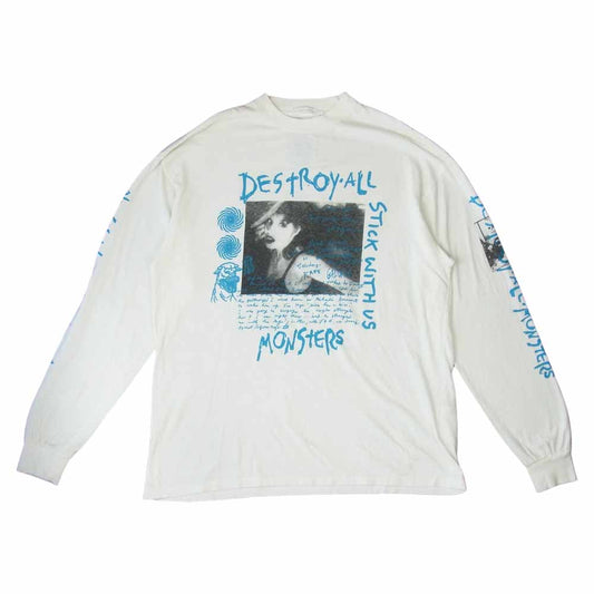 HYSTERIC GLAMOUR ヒステリックグラマー 06201CL01 DESTROY ALL MONSTERS/DIARY 1 Tシャツ XL【中古】