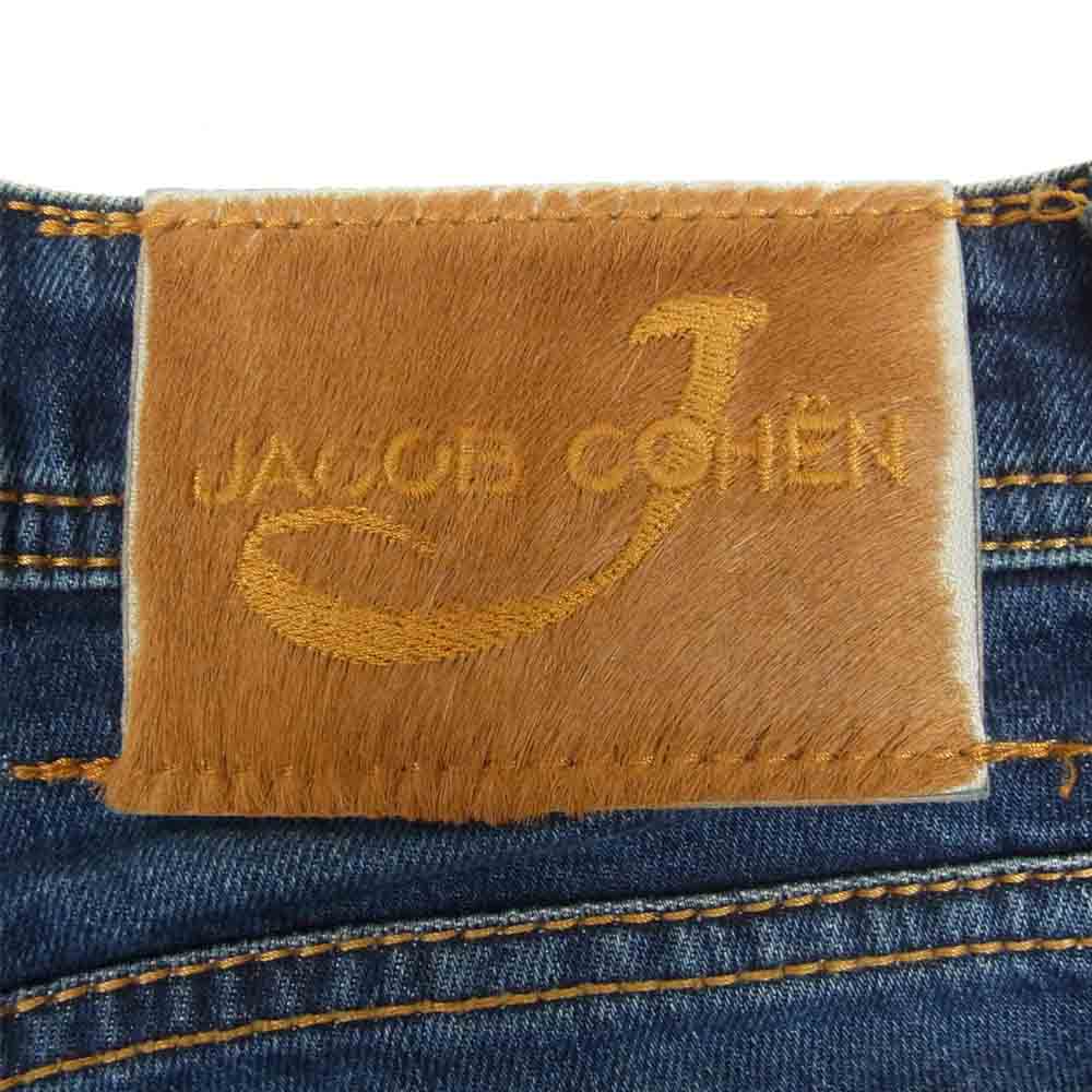JACOB COHEN ヤコブコーエン PW622 国内正規品 COMFORT ストレッチ デニム パンツ インディゴブルー系 29【中古】