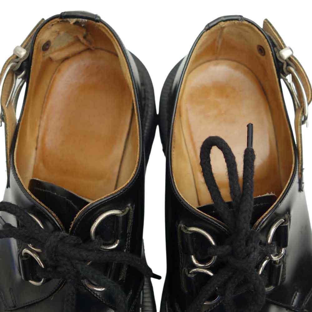 COMME des GARCONS コムデギャルソン HOMME PLUS オムプリュス × george cox PZ-K112-001 ラバン ソール シューズ ブラック系 8【中古】