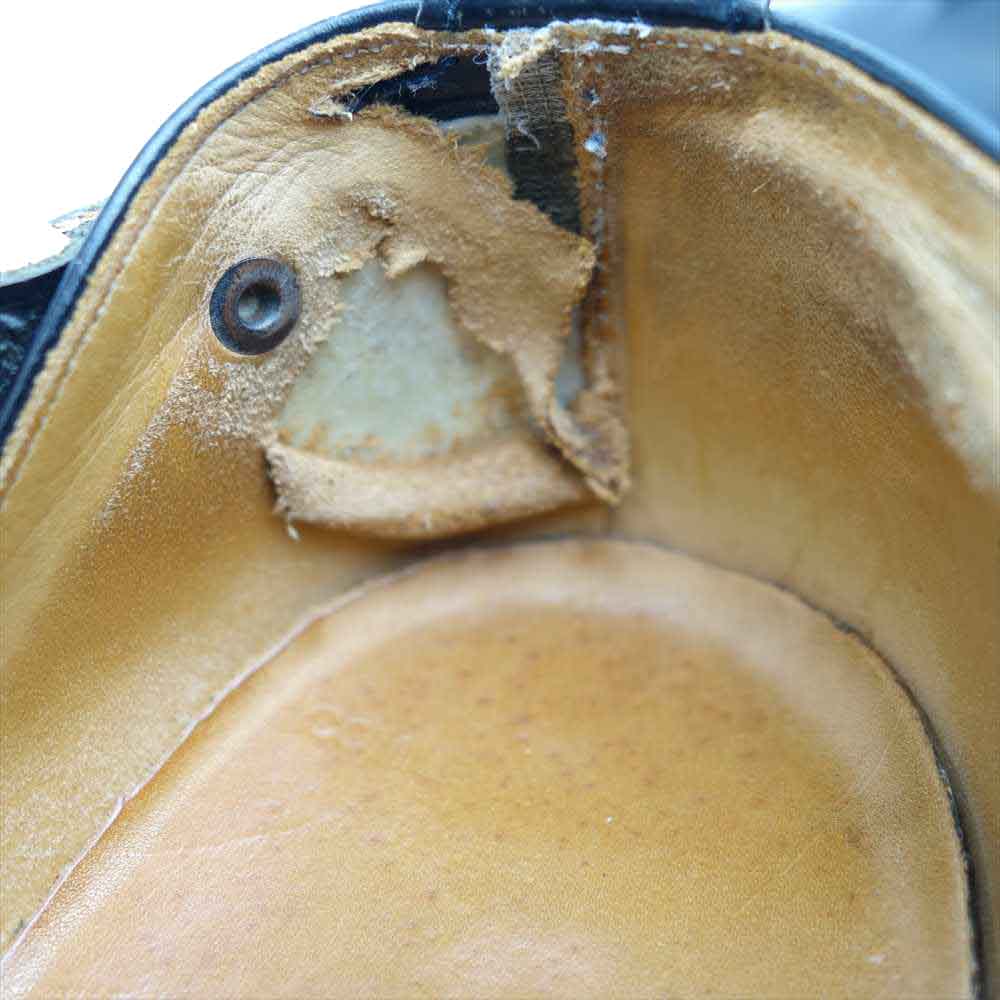 COMME des GARCONS コムデギャルソン HOMME PLUS オムプリュス × george cox PZ-K112-001 ラバン ソール シューズ ブラック系 8【中古】