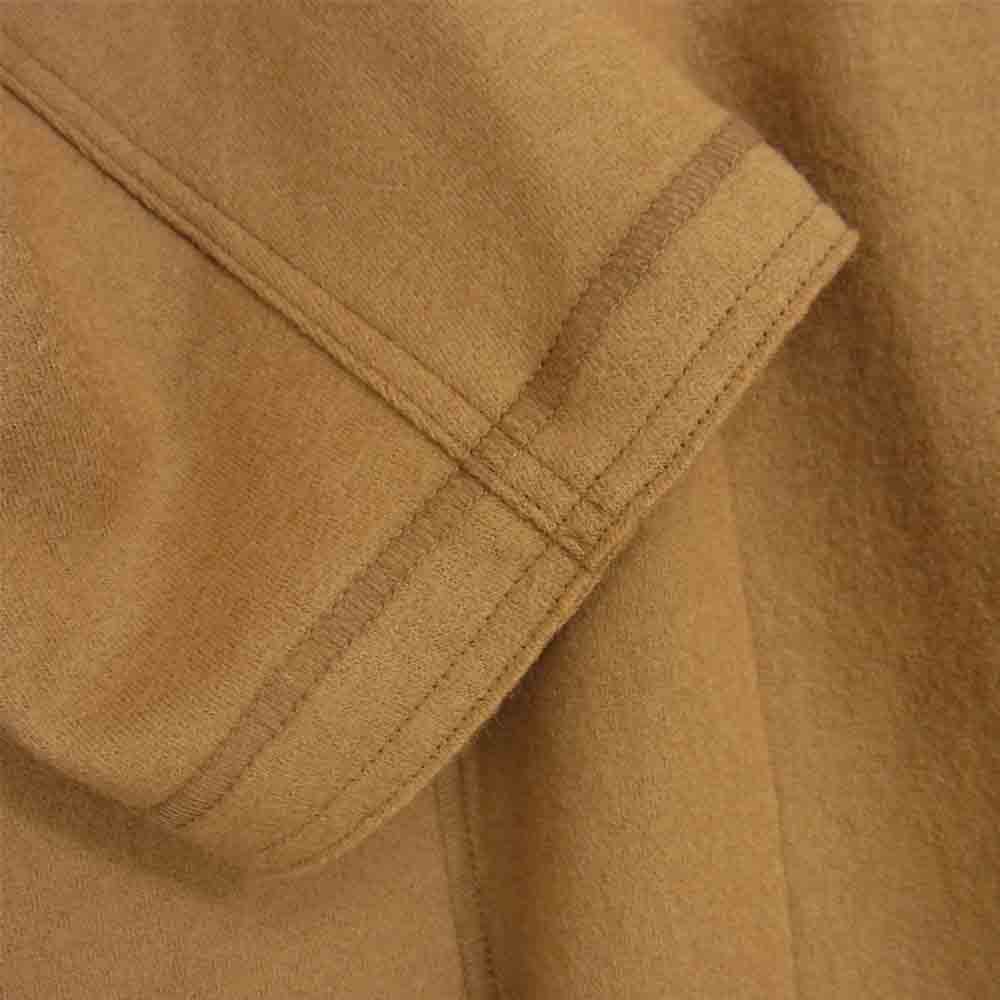 Yohji Yamamoto ヨウジヤマモト S'YTE UJ-J15-102 圧縮ウール ショールカラー シングル ピーコート ベージュ系 3【美品】【中古】