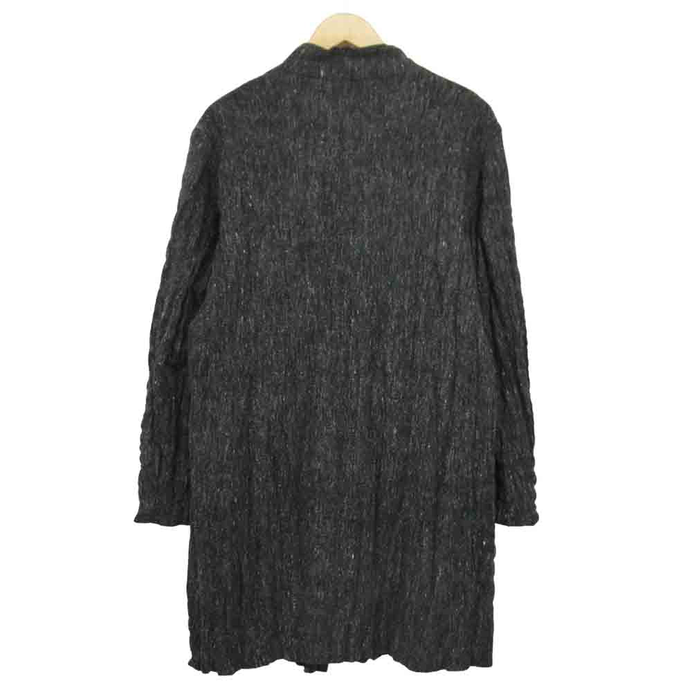 ISSEY MIYAKE イッセイミヤケ MEN ME73FA186 シワ加工 リバーシブル スタンドカラー コート 2【美品】【中古】