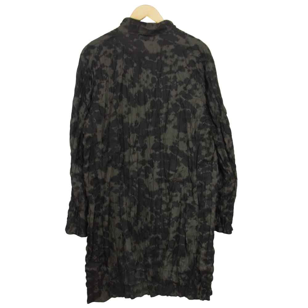 ISSEY MIYAKE イッセイミヤケ MEN ME73FA186 シワ加工 リバーシブル スタンドカラー コート 2【美品】【中古】