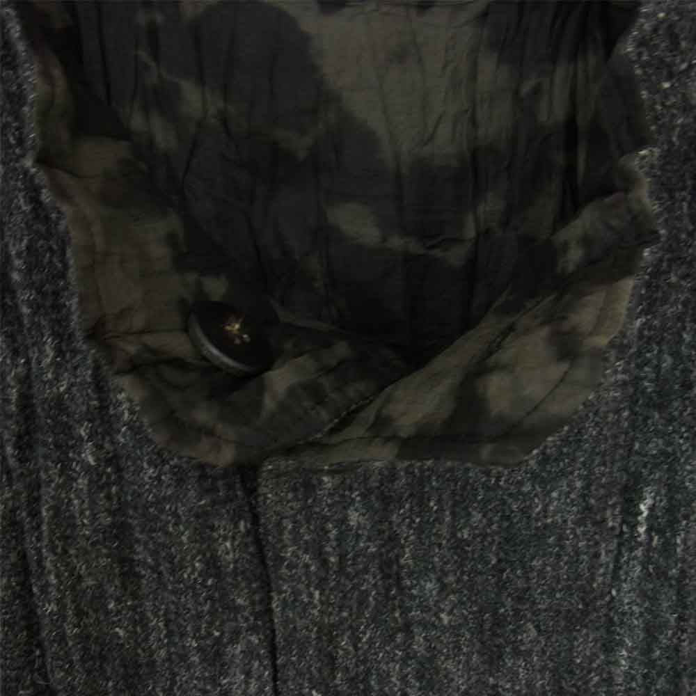 ISSEY MIYAKE イッセイミヤケ MEN ME73FA186 シワ加工 リバーシブル スタンドカラー コート 2【美品】【中古】