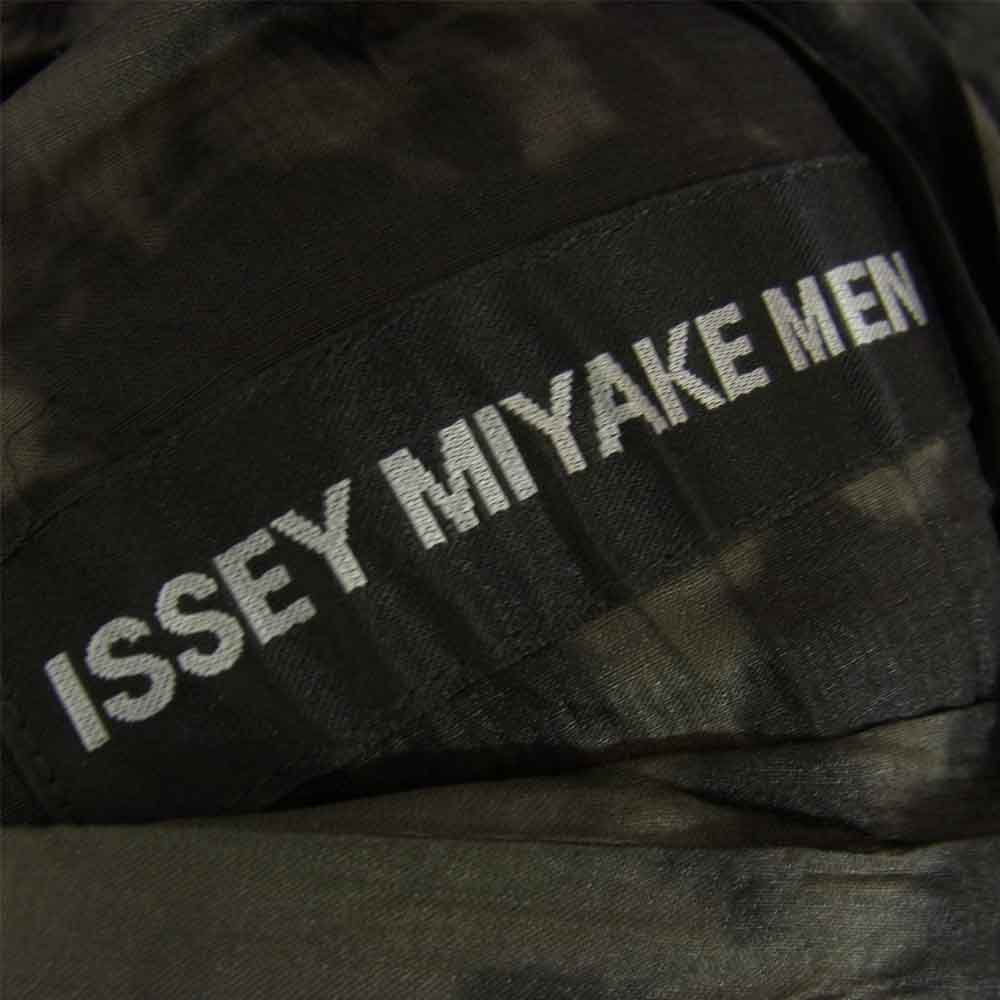 ISSEY MIYAKE イッセイミヤケ MEN ME73FA186 シワ加工 リバーシブル スタンドカラー コート 2【美品】【中古】