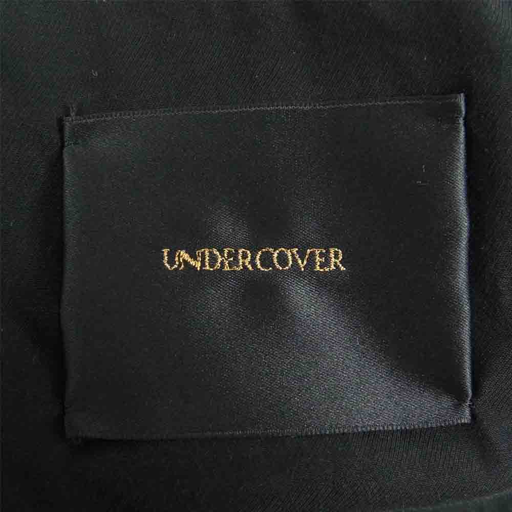 UNDERCOVER アンダーカバー UCT4104-3 袖レイヤード 縮絨ウール ロングジャケット ブラック系 3【中古】