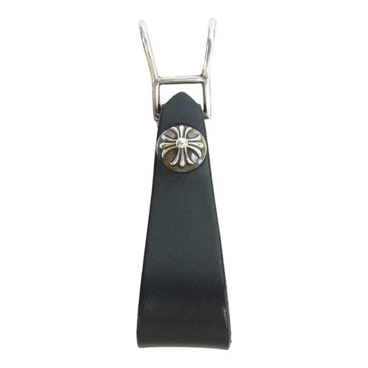 CHROME HEARTS クロムハーツ（原本無） クロスボール ベルトループ ブラック系【中古】