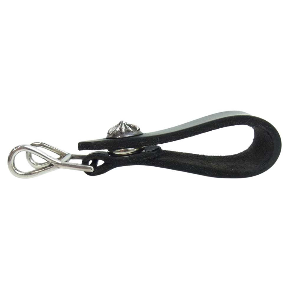 CHROME HEARTS クロムハーツ（原本無） クロスボール ベルトループ ブラック系【中古】