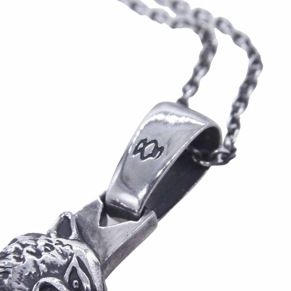 Yohji Yamamoto ヨウジヤマモト GOTHIC HA-A40-920-1-03 SILVER 950 WOLF DAGGAR PENDANT TOP ウルフ ダガー シルバー系【中古】