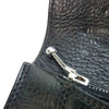 CHROME HEARTS クロムハーツ（原本無） 1ZIP ジップ クロスパッチ ウォレット ブラック系【中古】