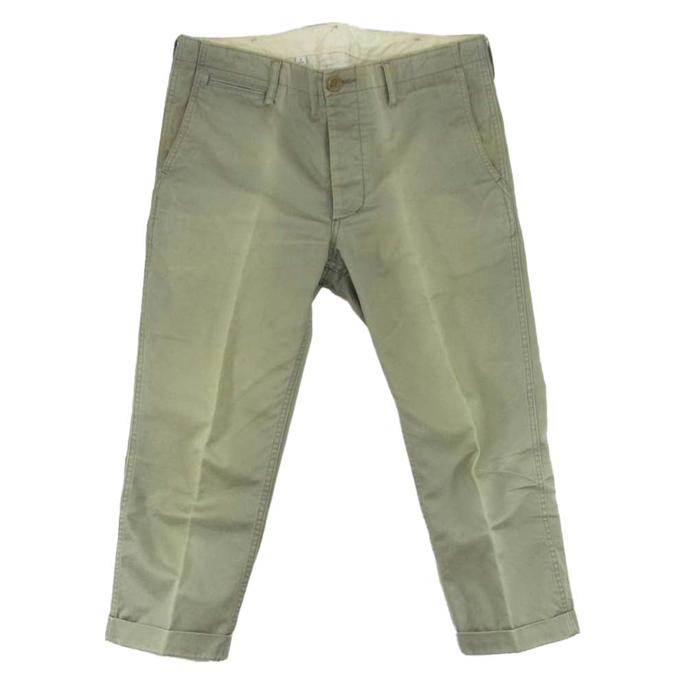VISVIM ビズビム 0112205008006 HIGH-WATER CHINO PANTS ハイウォーター チノパンツ カーキ系 2【中古】