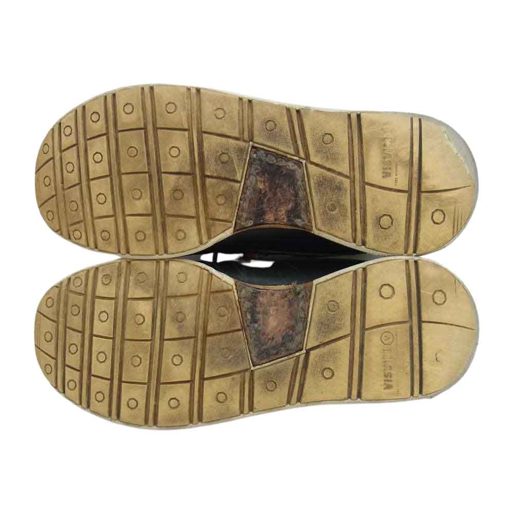VISVIM ビズビム レザー デッキ シューズ ブラック系【中古】