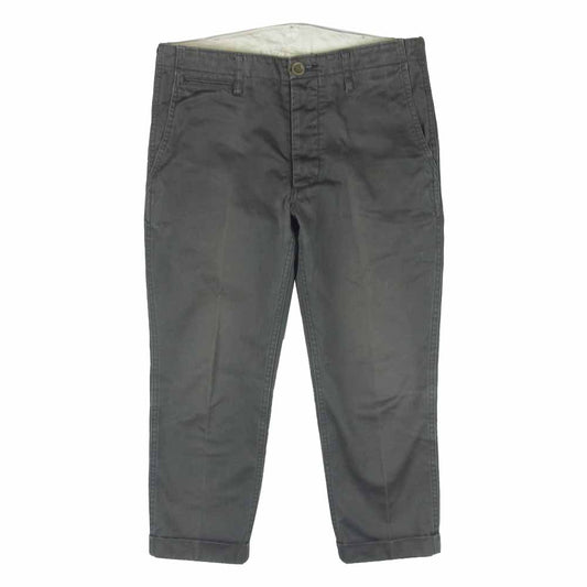 VISVIM ビズビム 0113205008009 HIGHER-WATER CHINO ハイアーウォーター チノ パンツ 日本製 グレー系 1【中古】