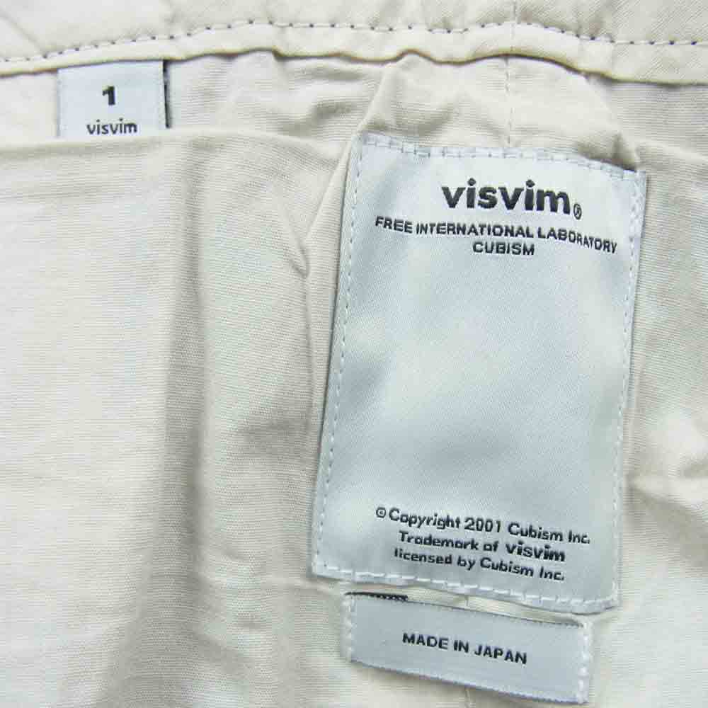 VISVIM ビズビム 0113205008009 HIGHER-WATER CHINO ハイアーウォーター チノ パンツ 日本製 グレー系 1【中古】