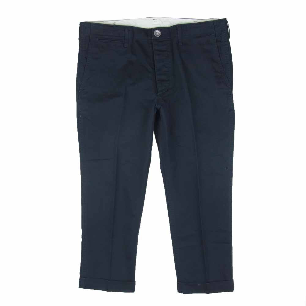 VISVIM ビズビム VS0001393 HIGHER-WATER CHINO FIL限定 ハイアーウォーター チノ パンツ ダークネイビー系 M【中古】