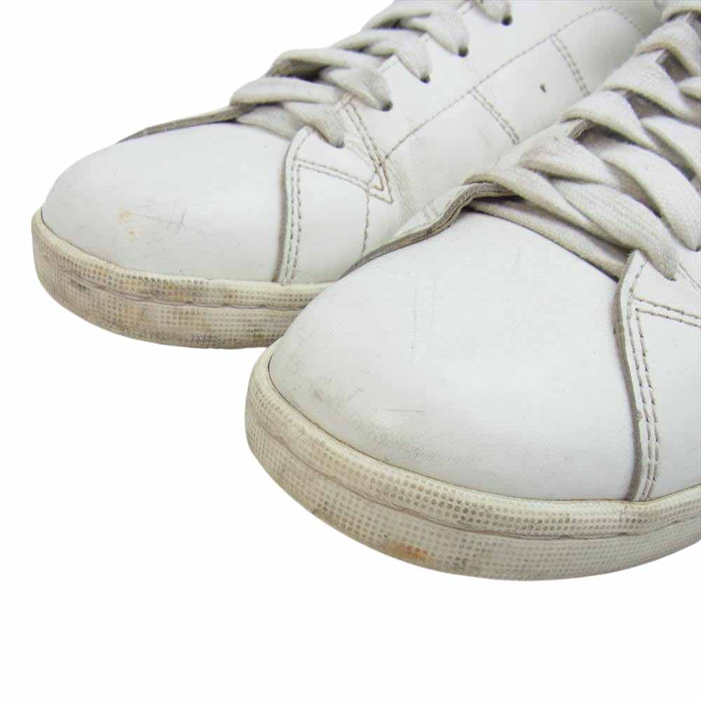 VISVIM ビズビム FOLEY FOLK レザー ローカットスニーカー ホワイト系【中古】