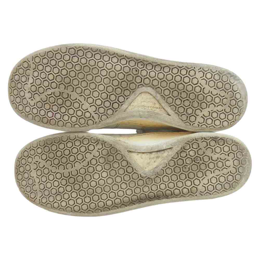 VISVIM ビズビム FOLEY FOLK レザー ローカットスニーカー ホワイト系【中古】