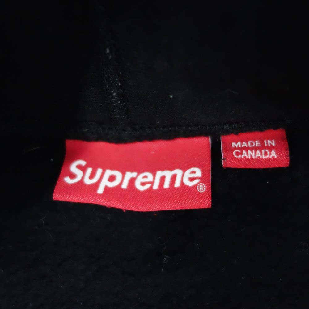 Supreme シュプリーム 15AW S Logo Hooded Sweatshirt エスロゴ フーデッド スウェットシャツ ブラック系 S【中古】