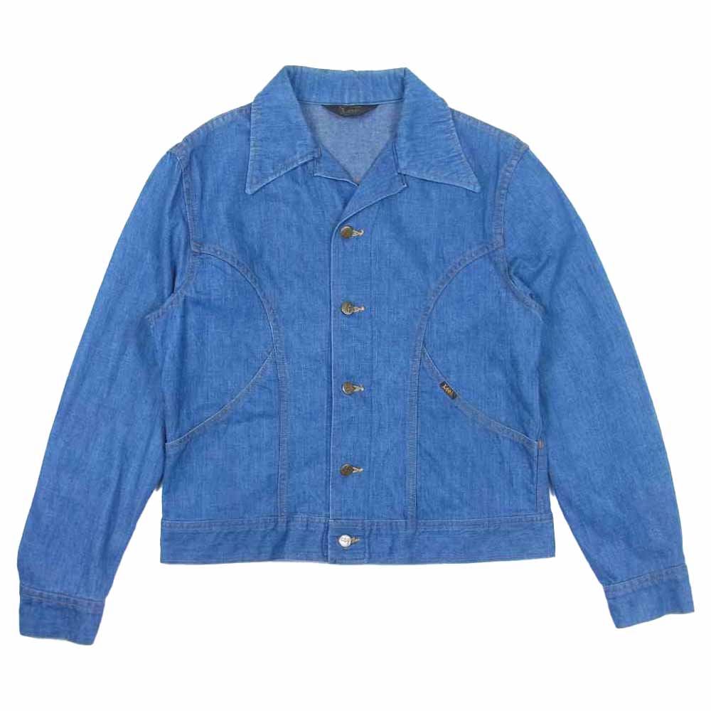 Lee リー 70s デニムジャケット デニム USA製 インディゴブルー系【中古】
