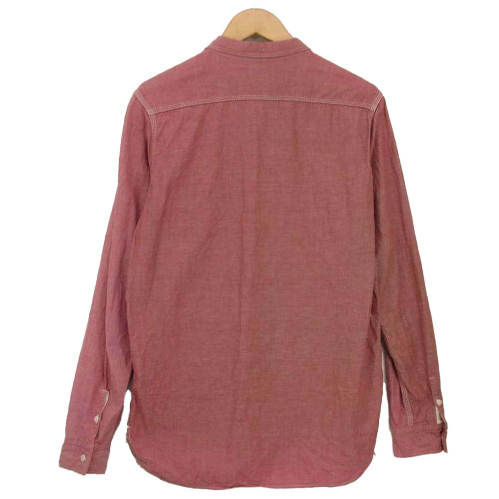 SUNNY SPORTS サニースポーツ 隠れボタンダウン シャンブレー シャツ レッド系 40【中古】