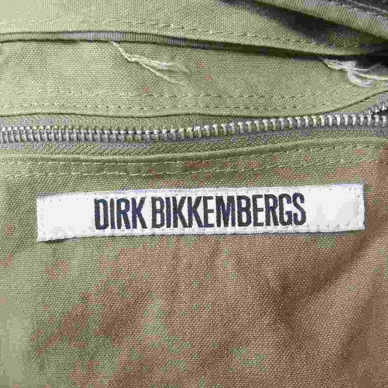 DIRK BIKKEMBERGS ダークビッケンバーグ キャンバス × レザー