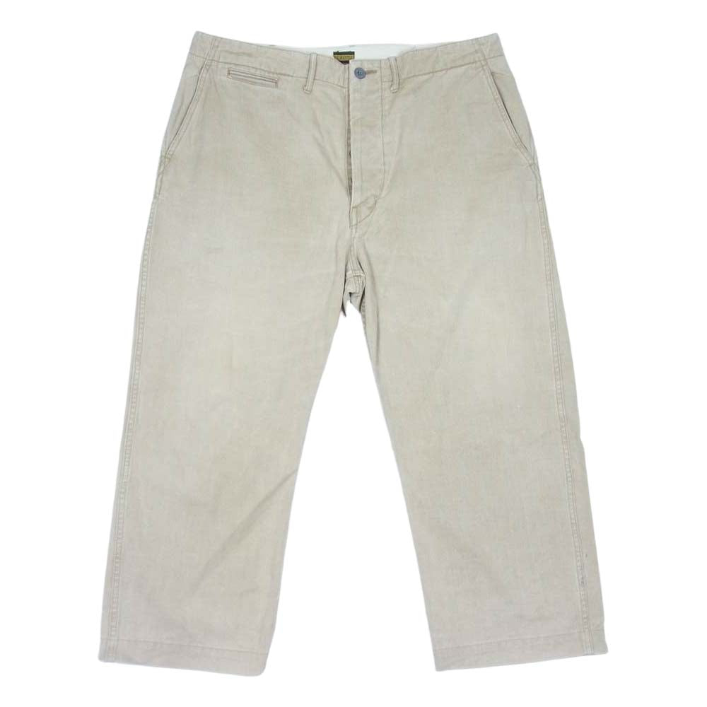 Pherrow's フェローズ CCマスターズ チノ トラウザー ワークパンツ ベージュ系 35【中古】