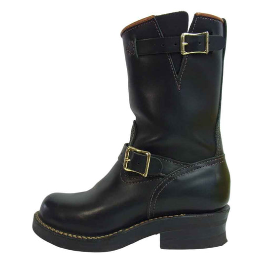 WESCO ウエスコ CUSTOM BOSS カスタム ボス ダブルミッド ソール レザー ライニング エンジニア ブラック系 7D【中古】