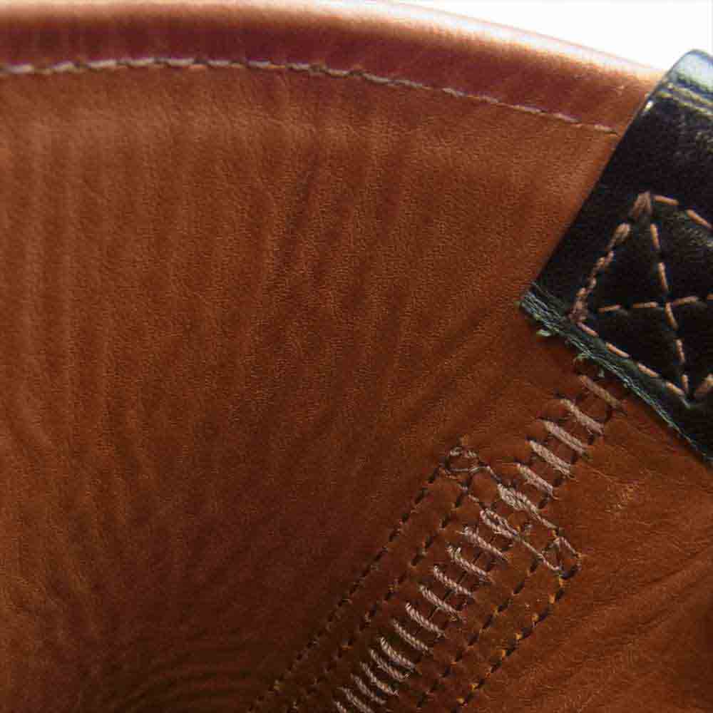 WESCO ウエスコ CUSTOM BOSS カスタム ボス ダブルミッド ソール レザー ライニング エンジニア ブラック系 7D【中古】