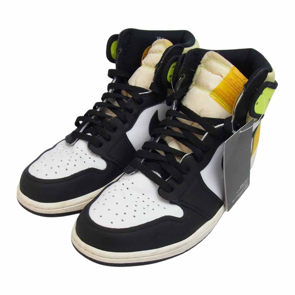 NIKE ナイキ 555088-118 AIR JORDAN1 RETRO HIGH OG VOLT GOLD エアジョーダン ボルトゴールド 28.5cm【中古】