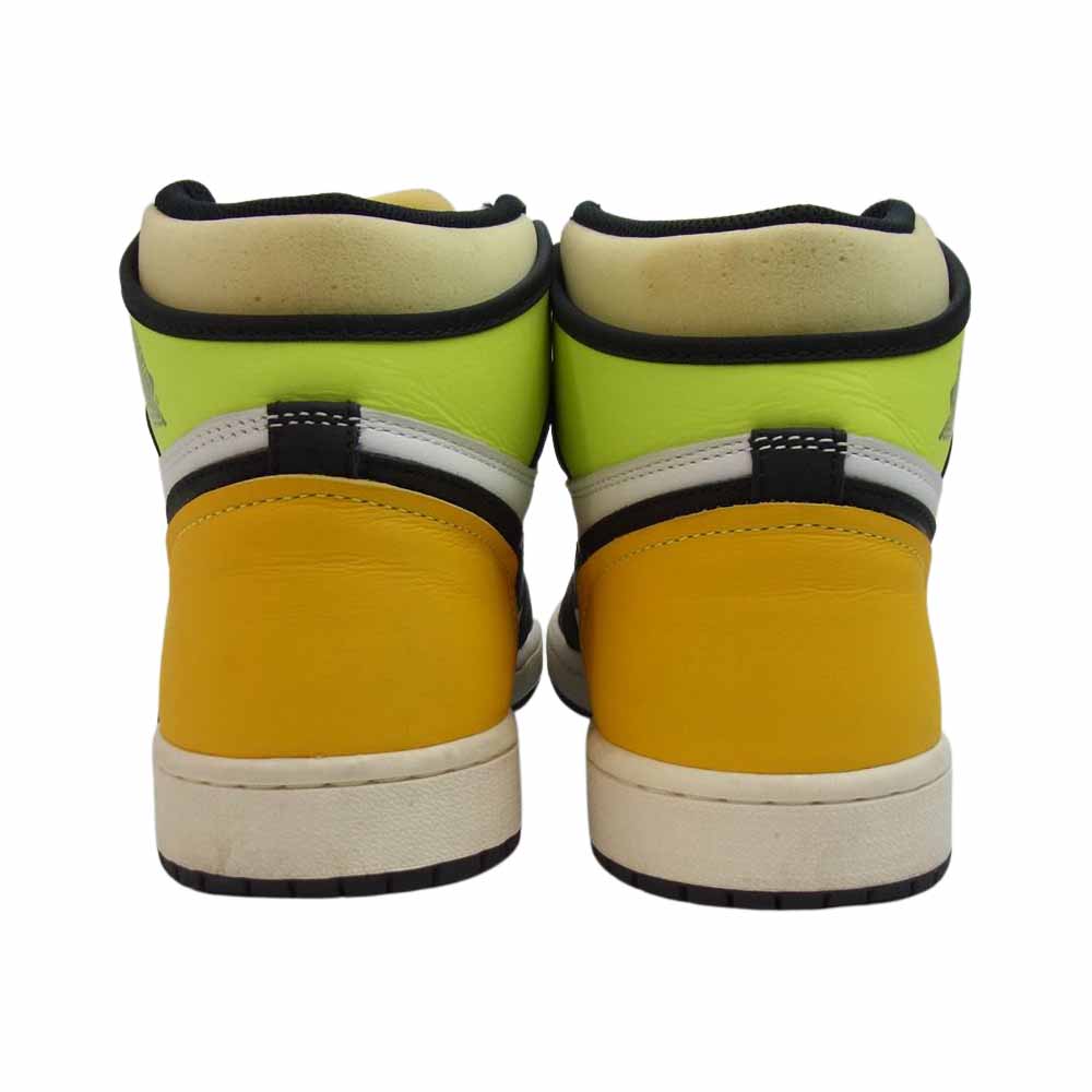 NIKE ナイキ 555088-118 AIR JORDAN1 RETRO HIGH OG VOLT GOLD エアジョーダン ボルトゴールド 28.5cm【中古】