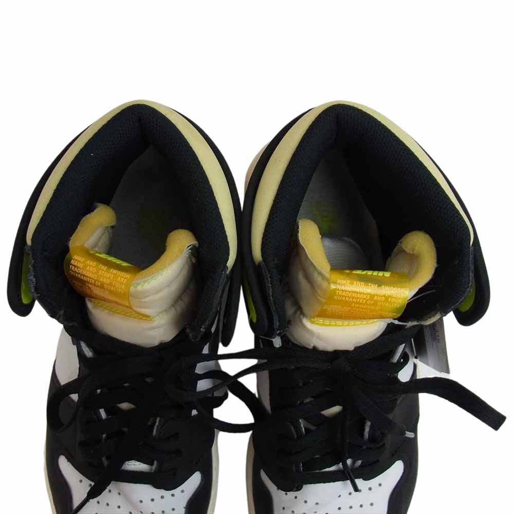 NIKE ナイキ 555088-118 AIR JORDAN1 RETRO HIGH OG VOLT GOLD エアジョーダン ボルトゴールド 28.5cm【中古】