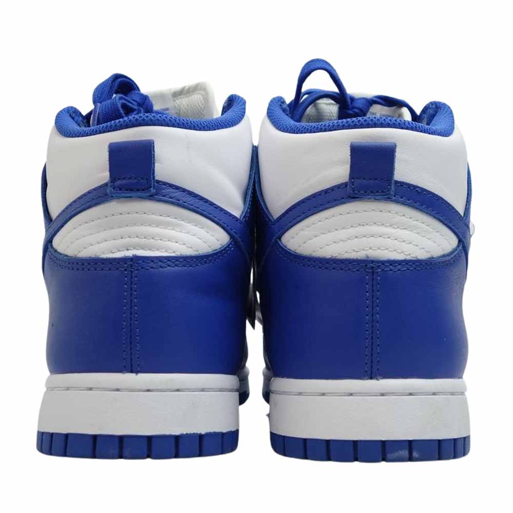 NIKE ナイキ DD1399-102 DUNK HIGH RETRO GAME ROYAL ダンクハイ レトロ ゲームロイヤル ブルー系 ホワイト系 28cm【美品】【中古】