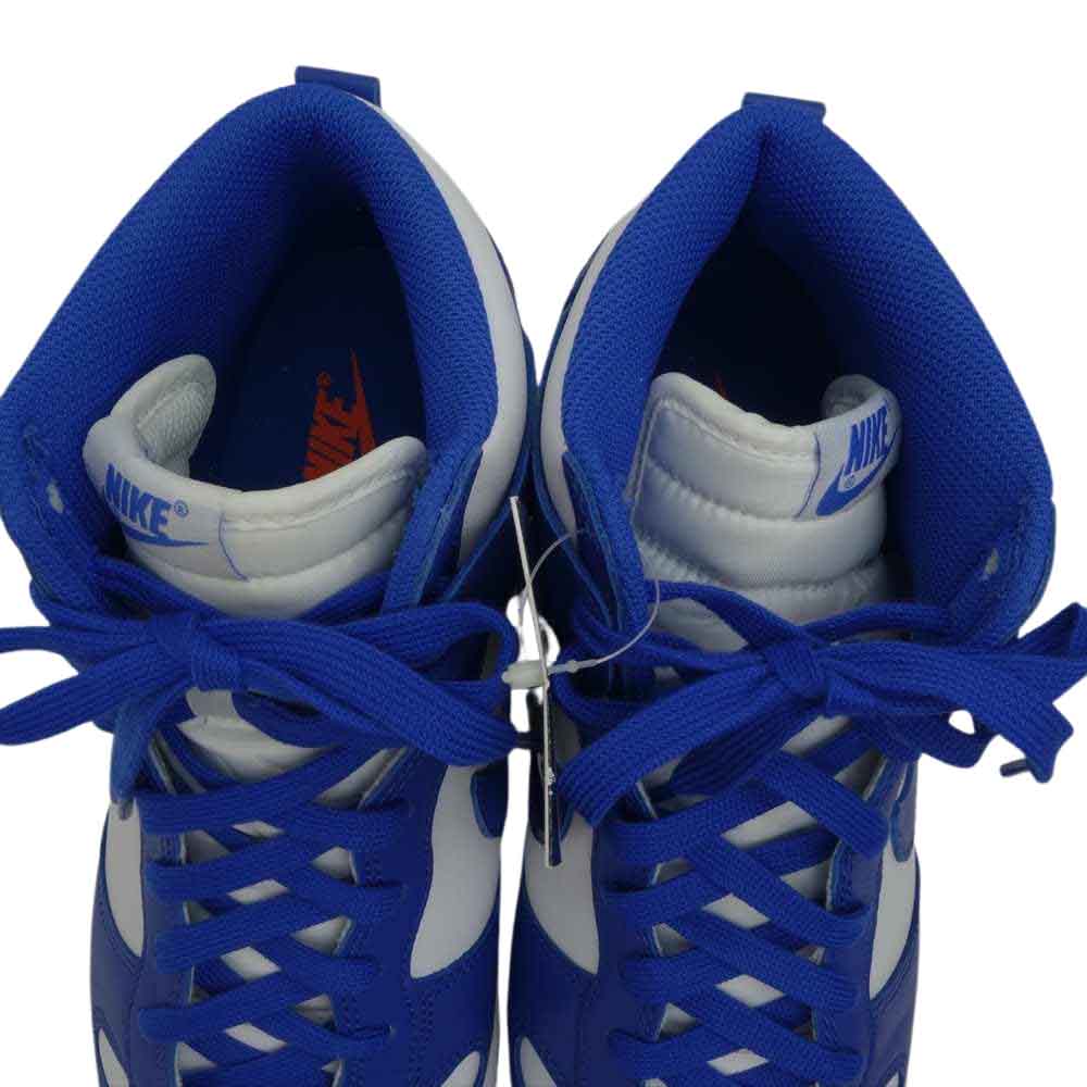 NIKE ナイキ DD1399-102 DUNK HIGH RETRO GAME ROYAL ダンクハイ レトロ ゲームロイヤル ブルー系 ホワイト系 28cm【美品】【中古】