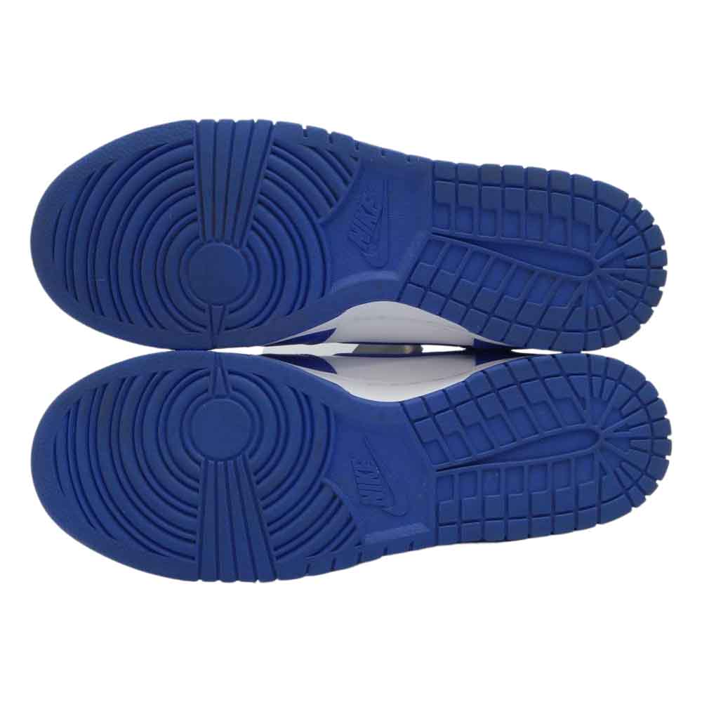 NIKE ナイキ DD1399-102 DUNK HIGH RETRO GAME ROYAL ダンクハイ レトロ ゲームロイヤル ブルー系 ホワイト系 28cm【美品】【中古】