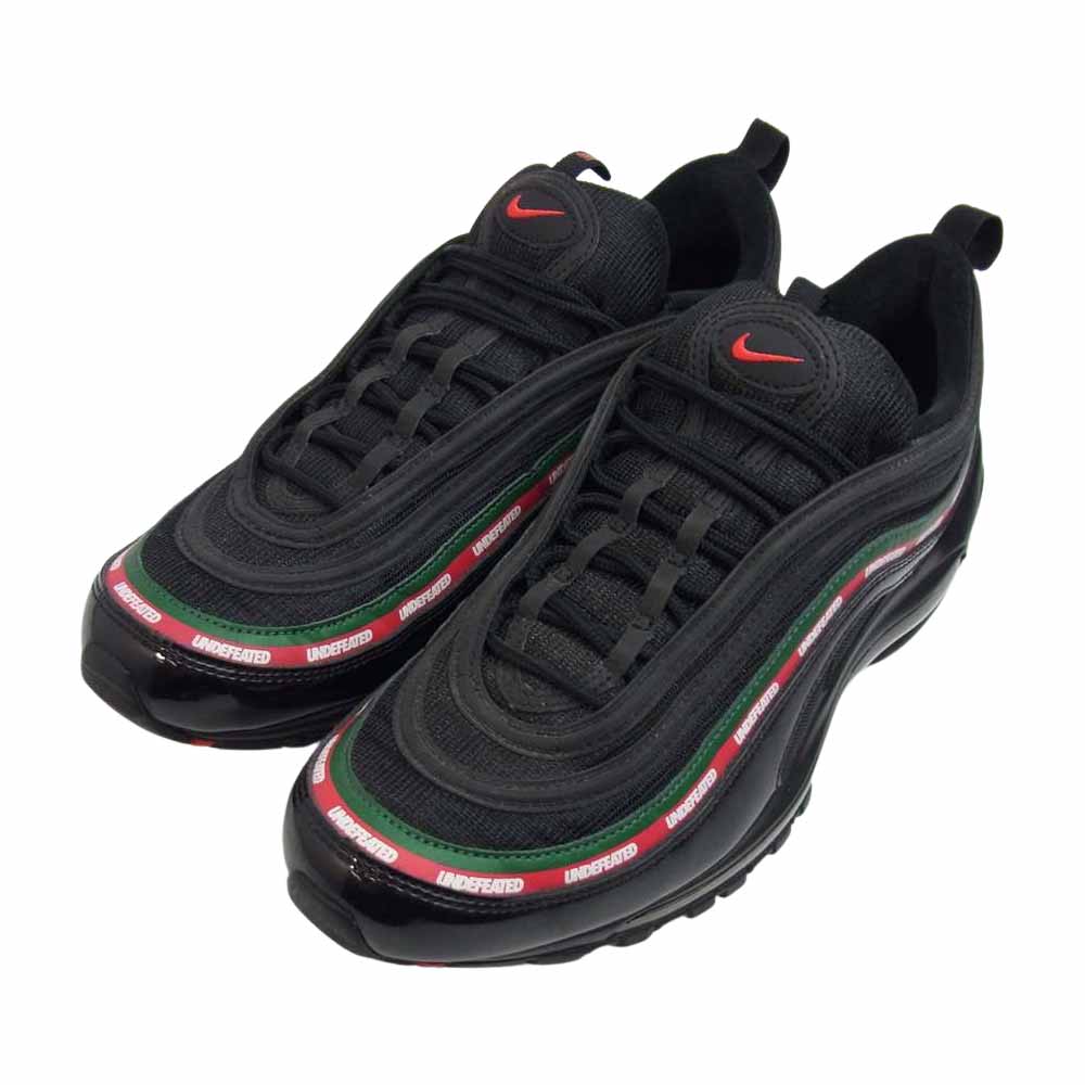 NIKE ナイキ AJ1986-001 AIR MAX97 UNDFTD エアマックス UNDEFEATED アンディフィーテッド ブラック系 28cm【中古】
