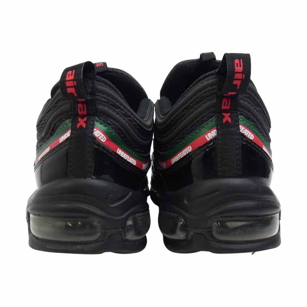 NIKE ナイキ AJ1986-001 AIR MAX97 UNDFTD エアマックス UNDEFEATED アンディフィーテッド ブラック系 28cm【中古】