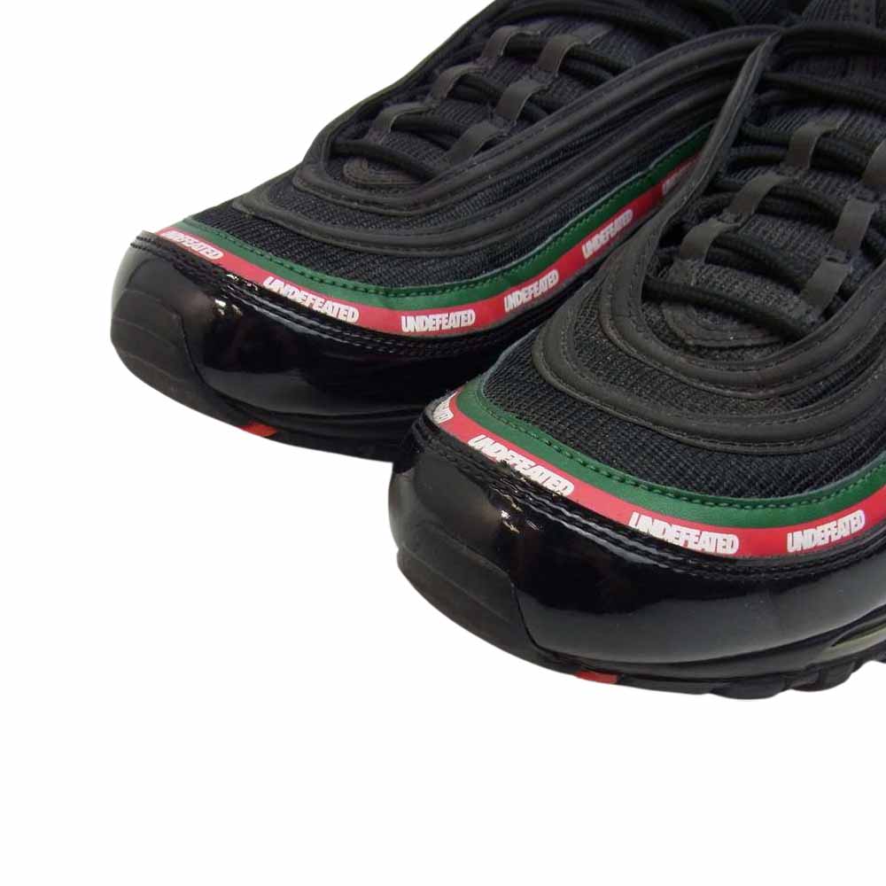 NIKE ナイキ AJ1986-001 AIR MAX97 UNDFTD エアマックス UNDEFEATED アンディフィーテッド ブラック系 28cm【中古】
