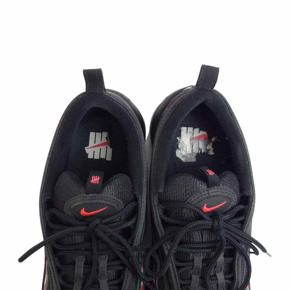 NIKE ナイキ AJ1986-001 AIR MAX97 UNDFTD エアマックス UNDEFEATED アンディフィーテッド ブラック系 28cm【中古】